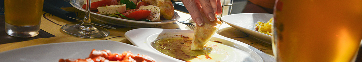 Eating American (New) Italian at Primo restaurant in Orlando, FL.
